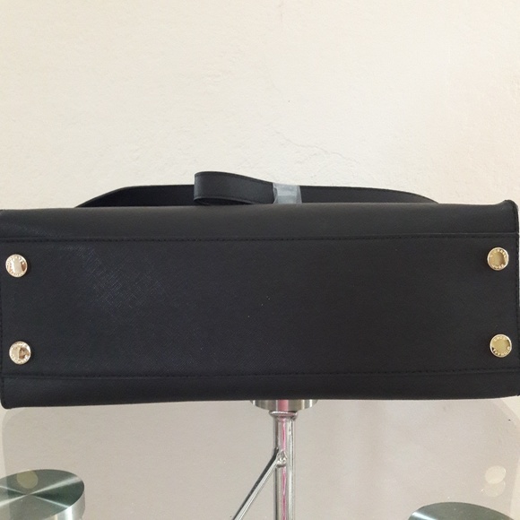 NWT MICHAEL KORS HAMILTON LEATHER SATCHEL BAG - Picture 8 of 8